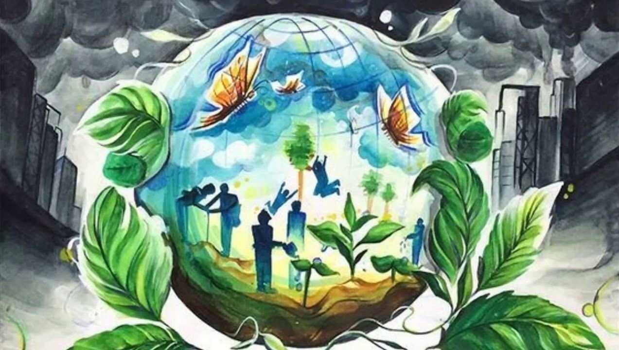 Как красиво рисовать гуашью, если вы – начинающий художник. еще один красивый пейзаж поэтапно