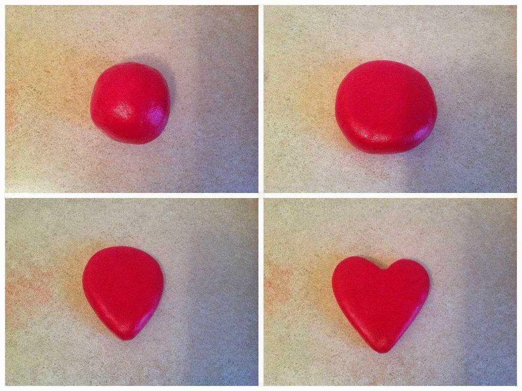 Сердце из пластилина. Лепка сердечко. Как сделать сердце из пластилина. Пластилиновое сердечко.