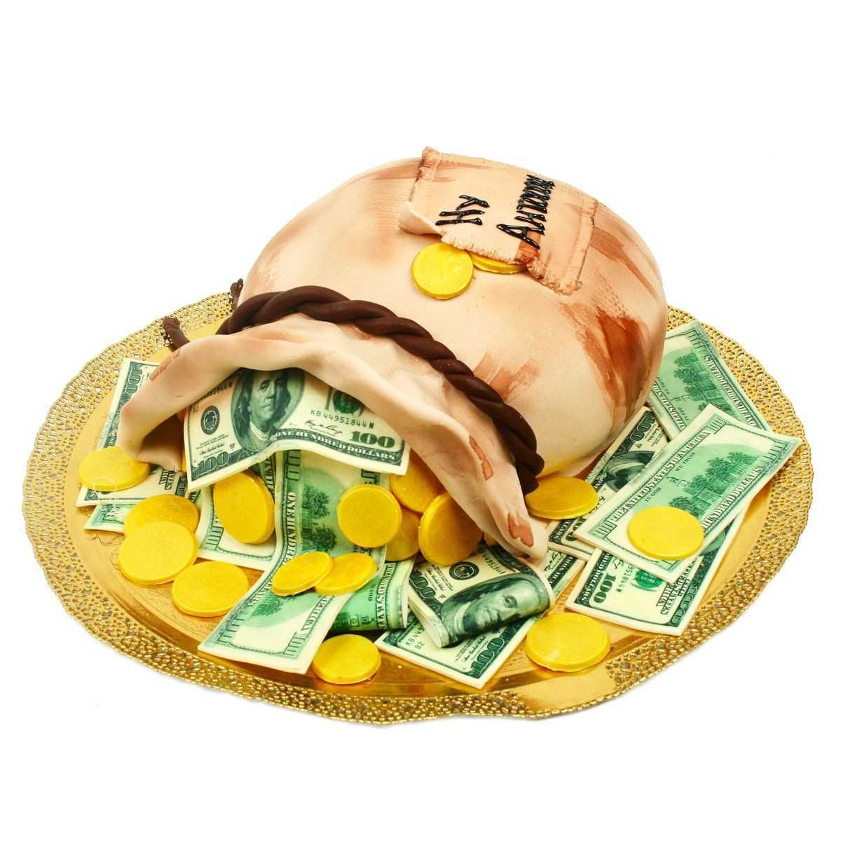 Торт новогодний мешочек с деньгами рецепт с фото пошагово - 1000.menu