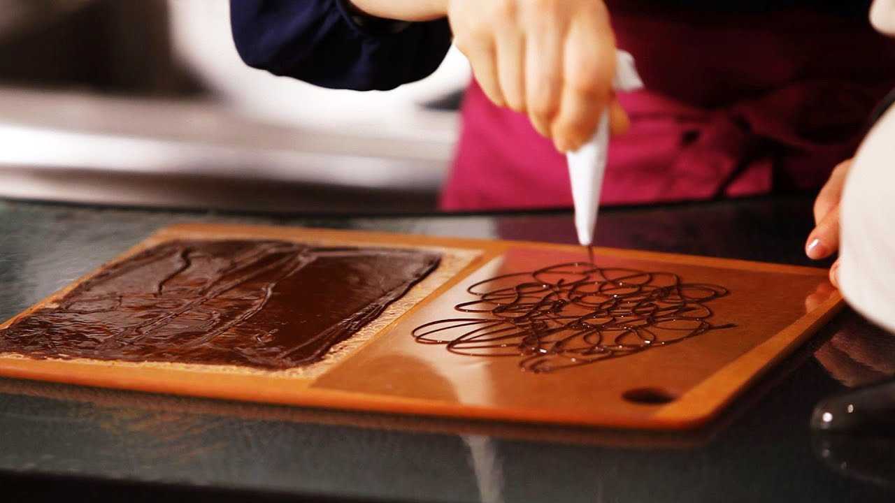 Рисование из шоколада