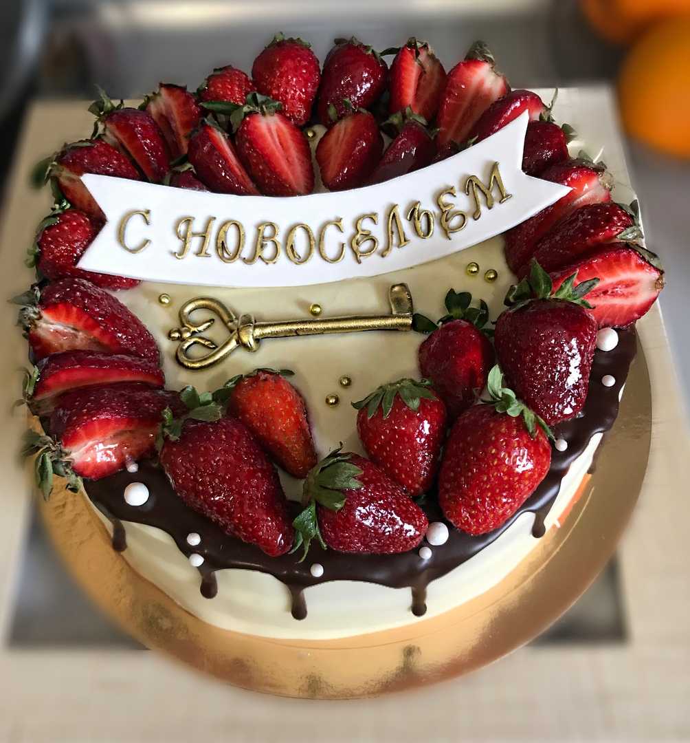 Торт из мастики на новоселье. дверь с ключами. рецепт с пошаговыми фото