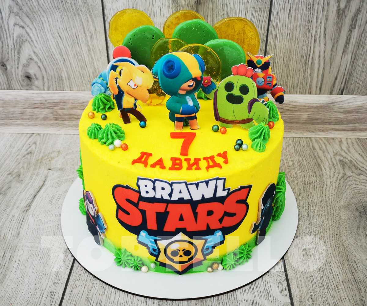 Brawl Stars Cake Tutorial