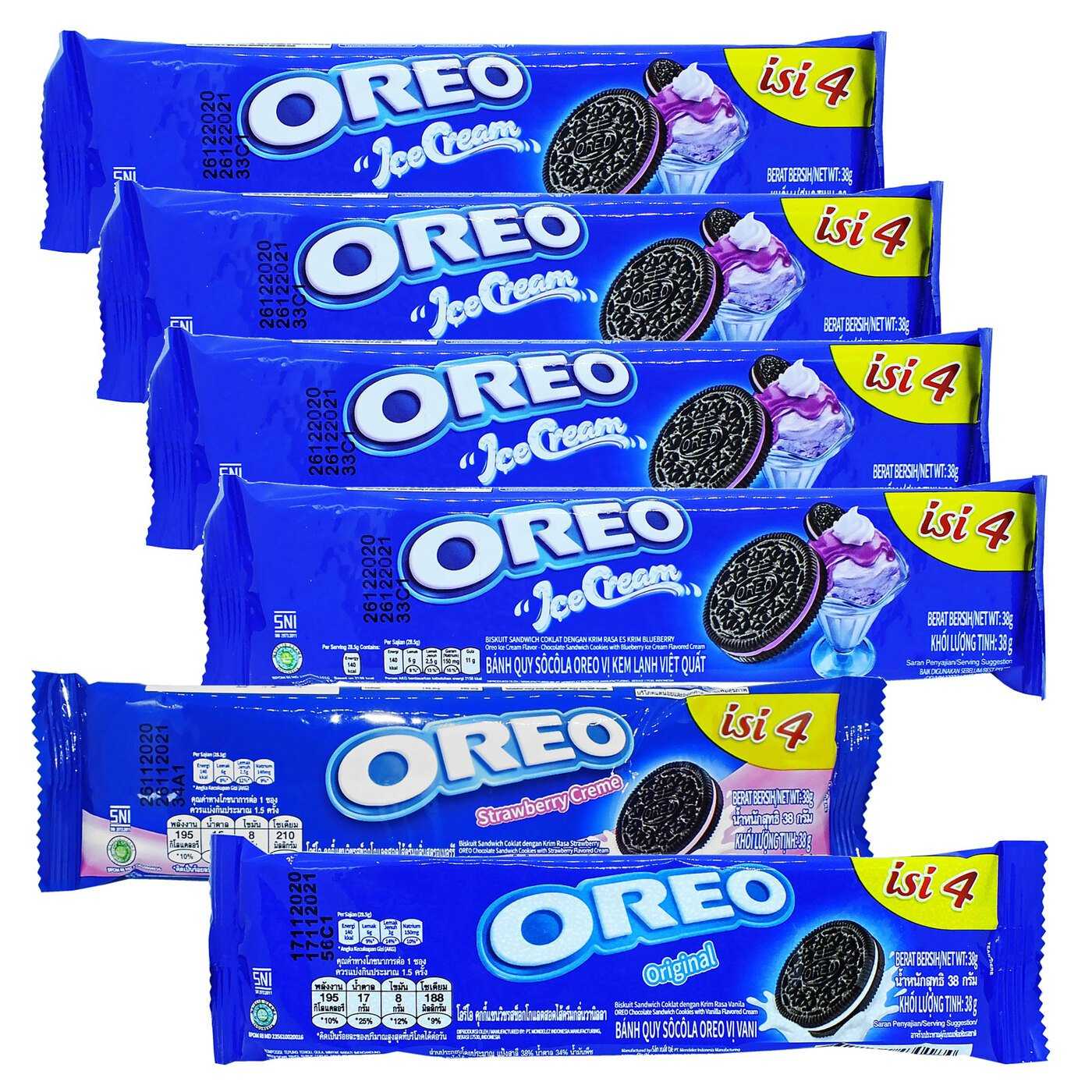 Печенье Oreo клубника 228 гр