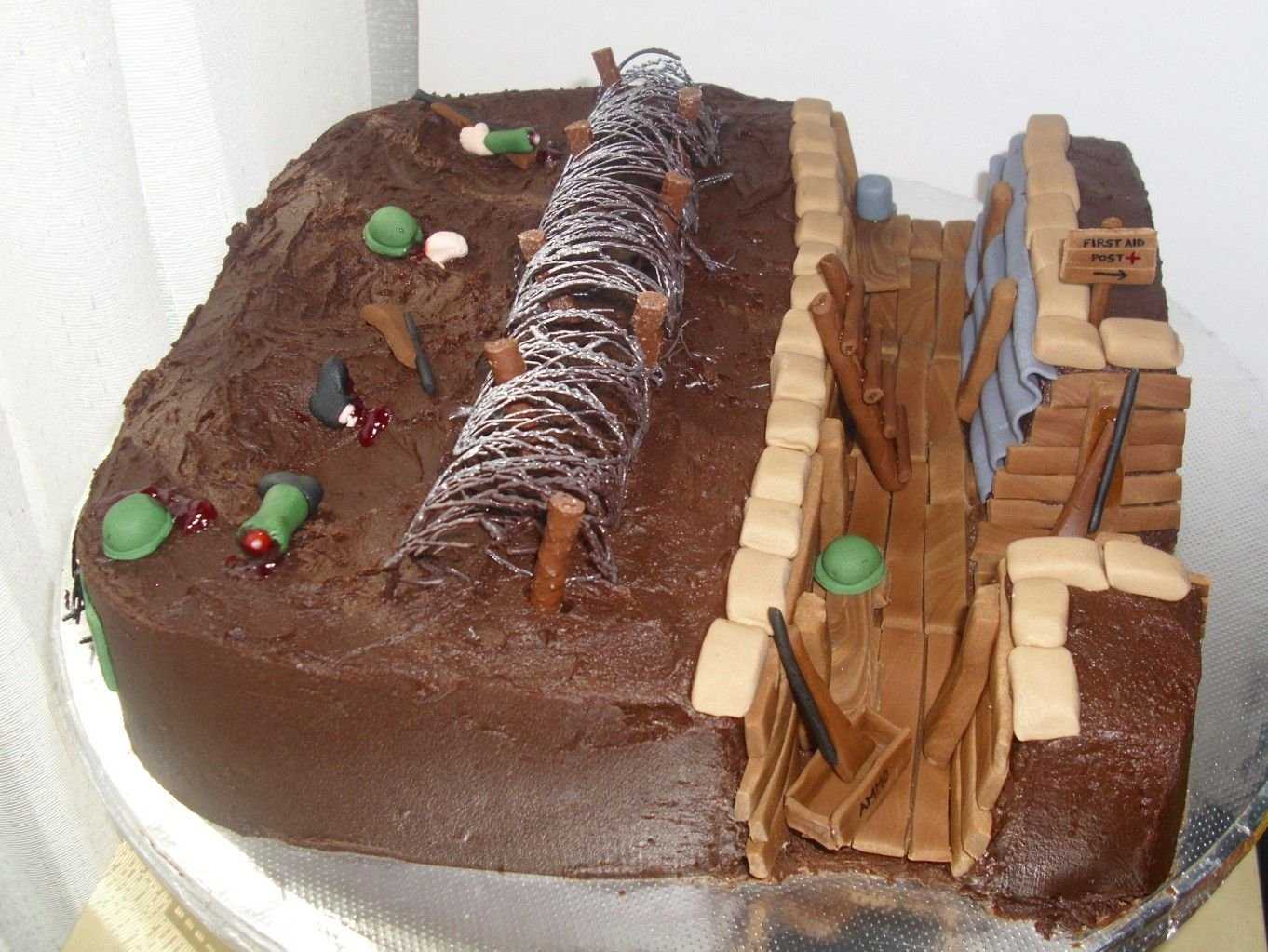 Торт для военного, пошаговый рецепт с фото