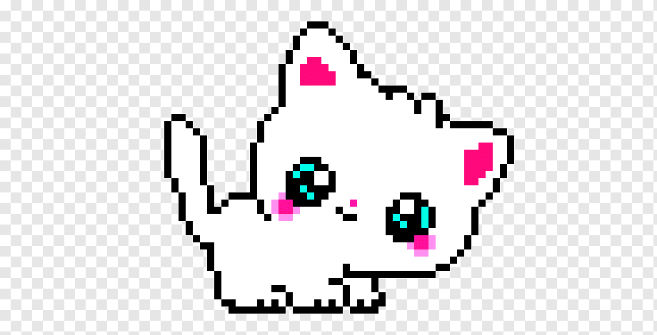 Пиксель арт кот эстетик, кот, фиолетовый, животные png