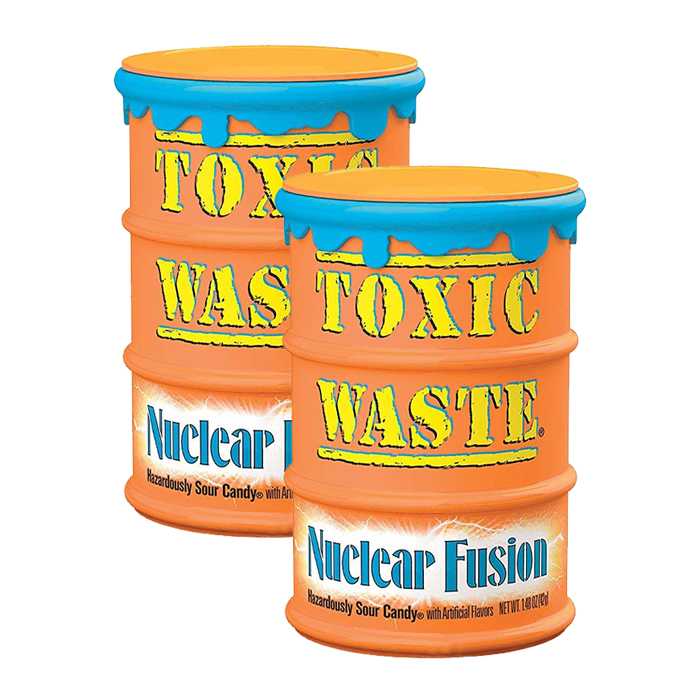Какие вкусы toxic waste