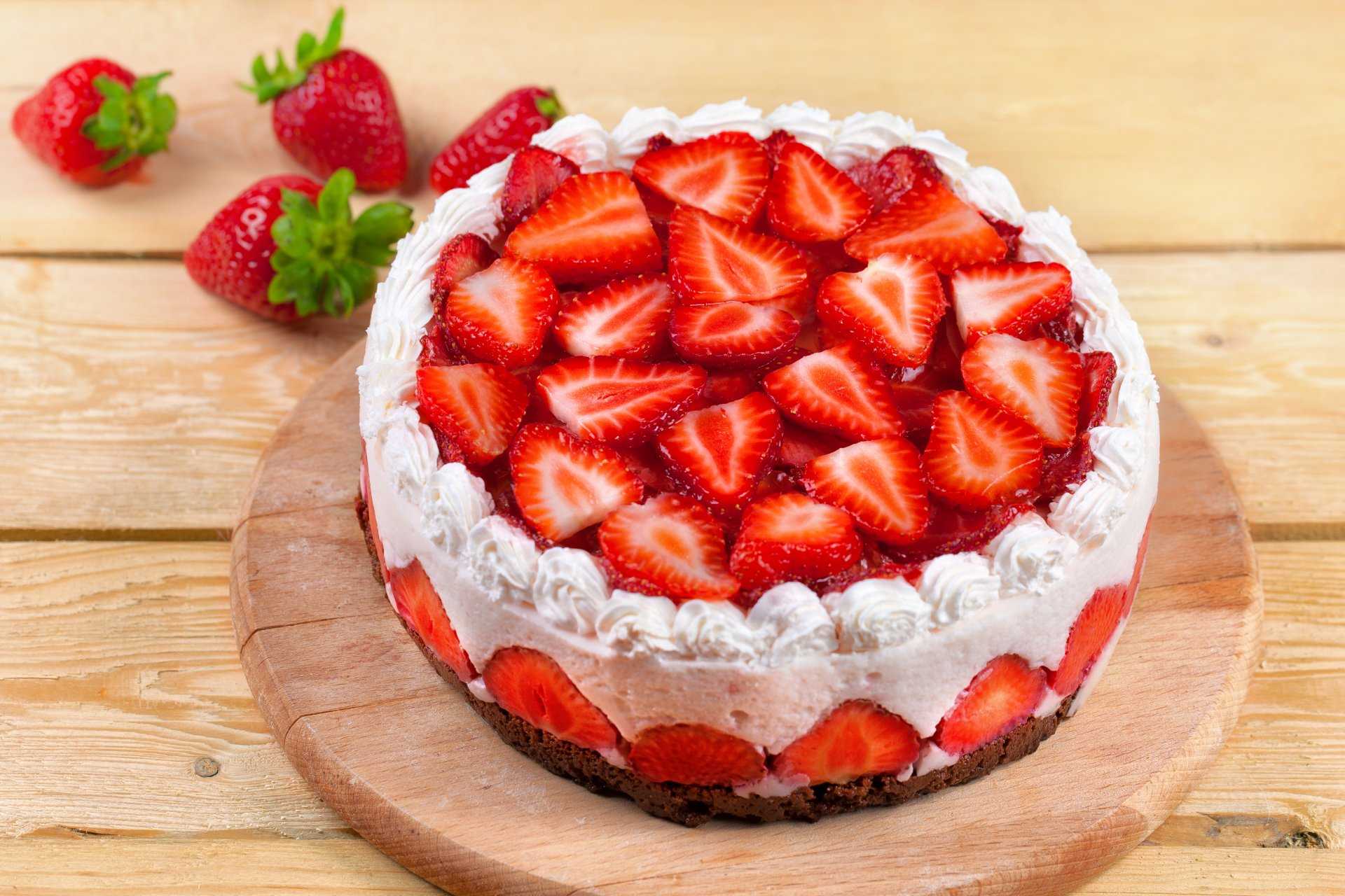 Торт-сердце "клубничное шампанское" | lovecookingru | дзен