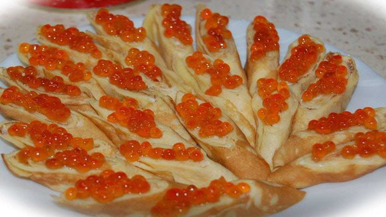Как подать блины с икрой красиво. визитная карточка русской кухни - блины с икрой красной и черной, рецепты с фото