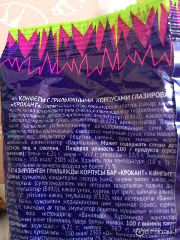 Кроконат конфета