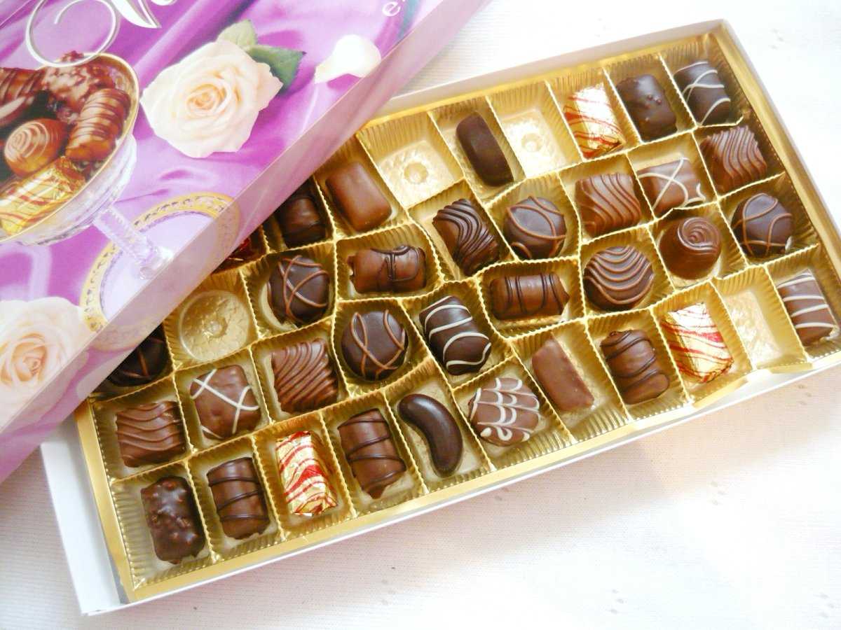 Список лучших шоколадных конфет