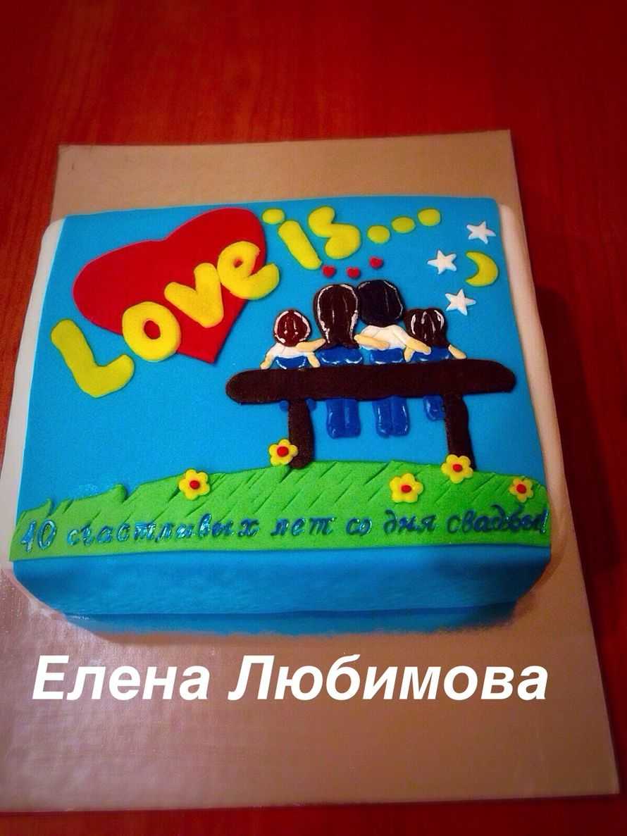 Бенто торт на годовщину свадьбы – идея оригинального десерта