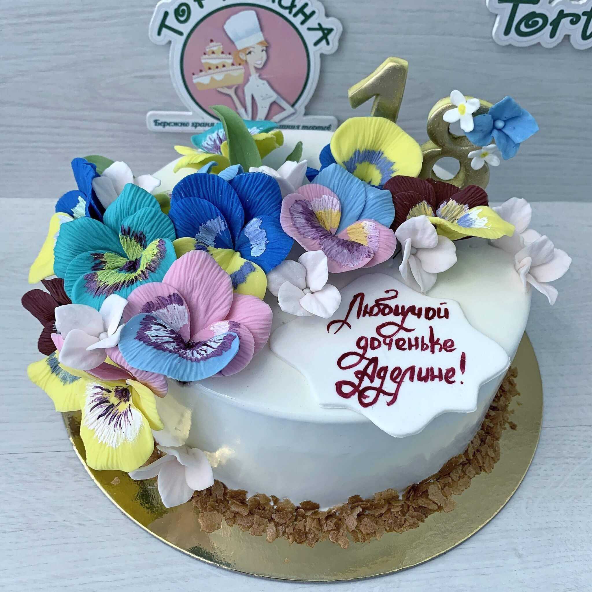 Торт анютины глазки от ирины хлебниковой
