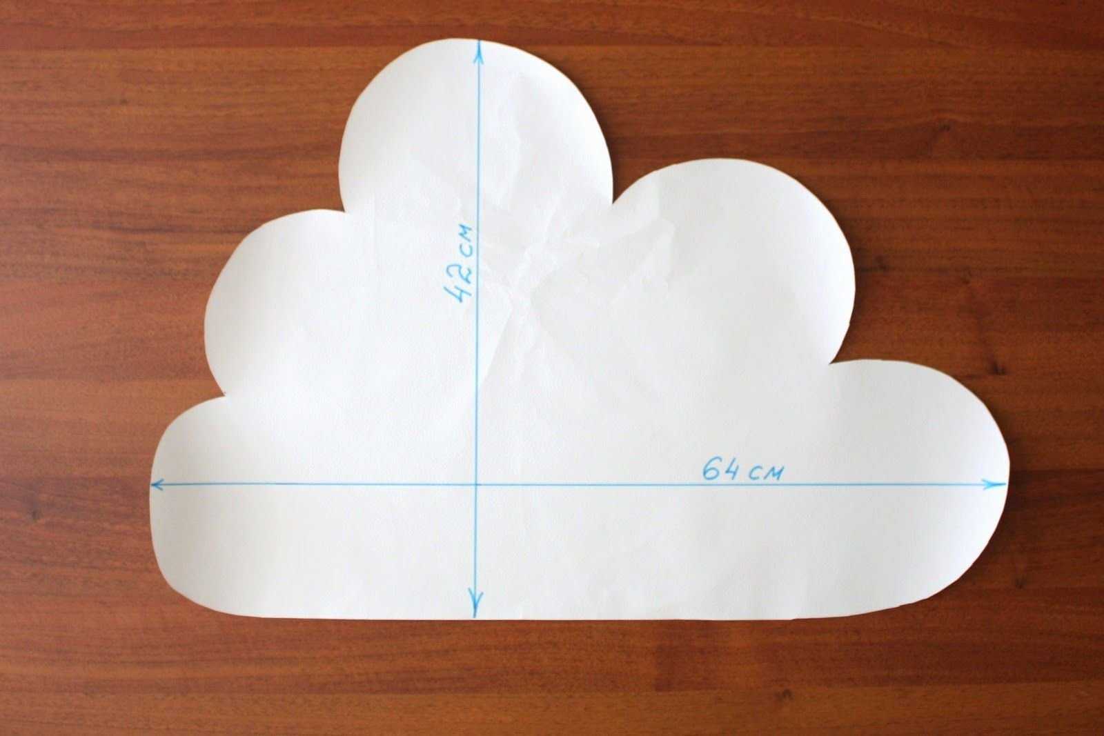 Как сделать облака из бумаги своими руками. как сделать из бумаги облака