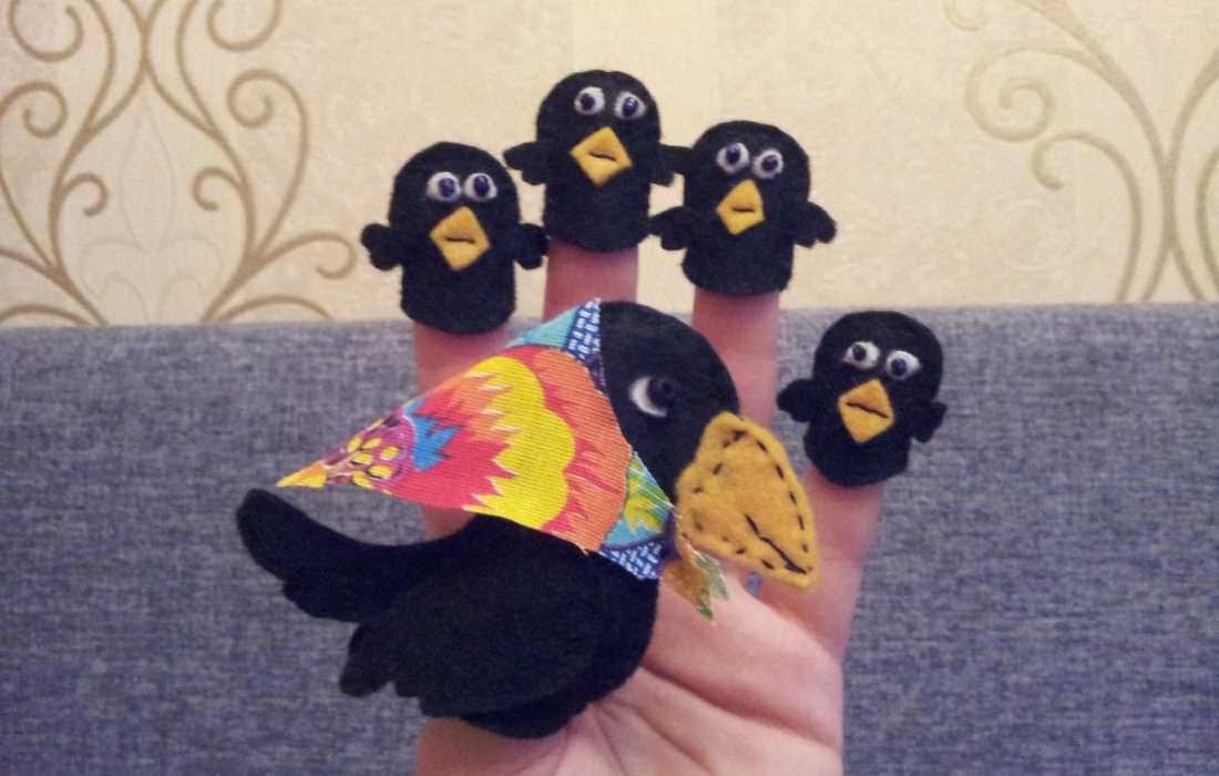 Игрушка сорока своими руками