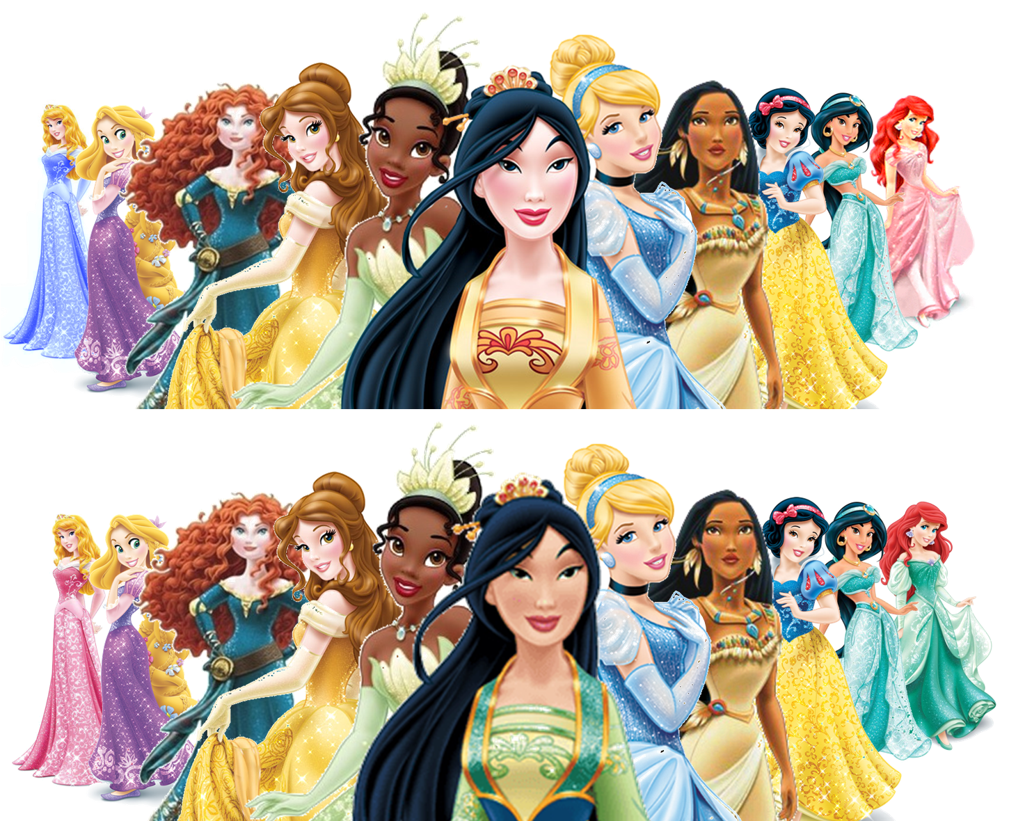 От белоснежки до райи: как изменились принцессы disney за последние 80 лет