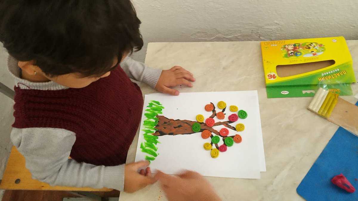 Лепка из пластилина