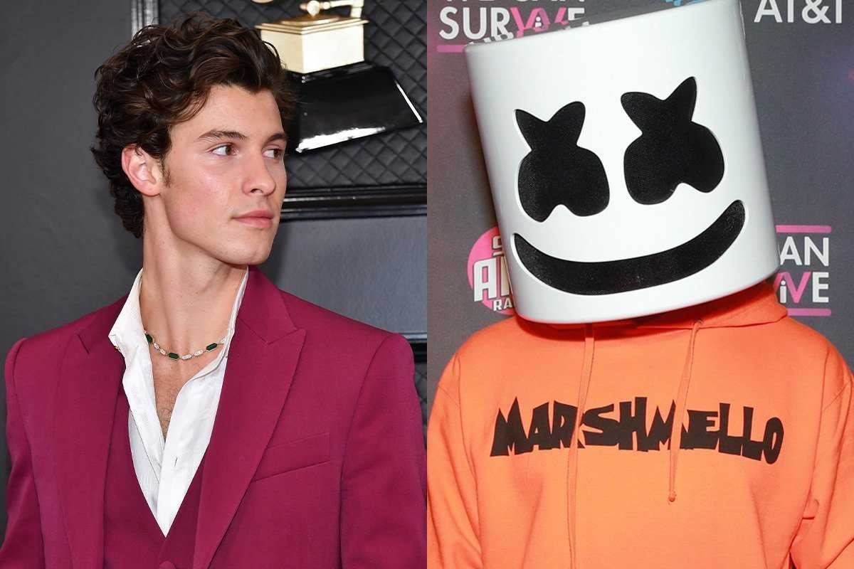 Here’s what marshmello looks like under his mask, in case you’re curious