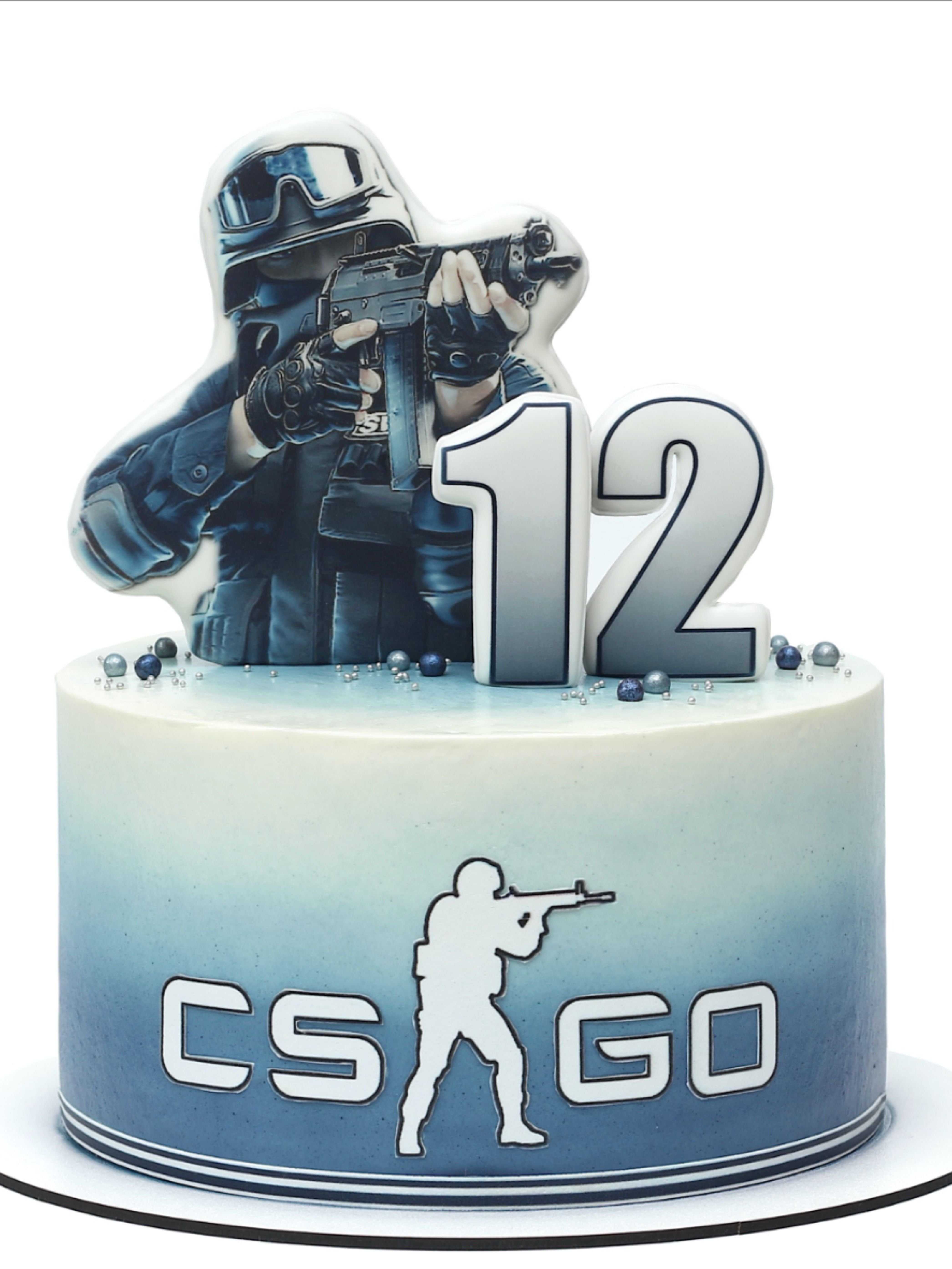 Торты контр страйк | заказать торт кс го в киеве ▷ counter-strike