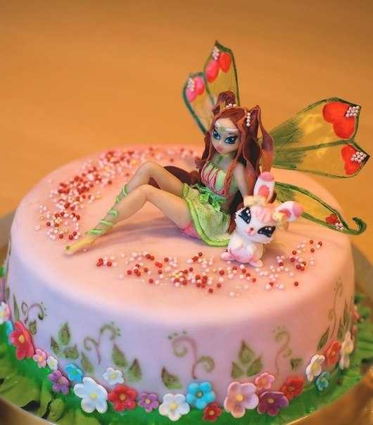 Торты для девочек винкс. торты винкс (winx)