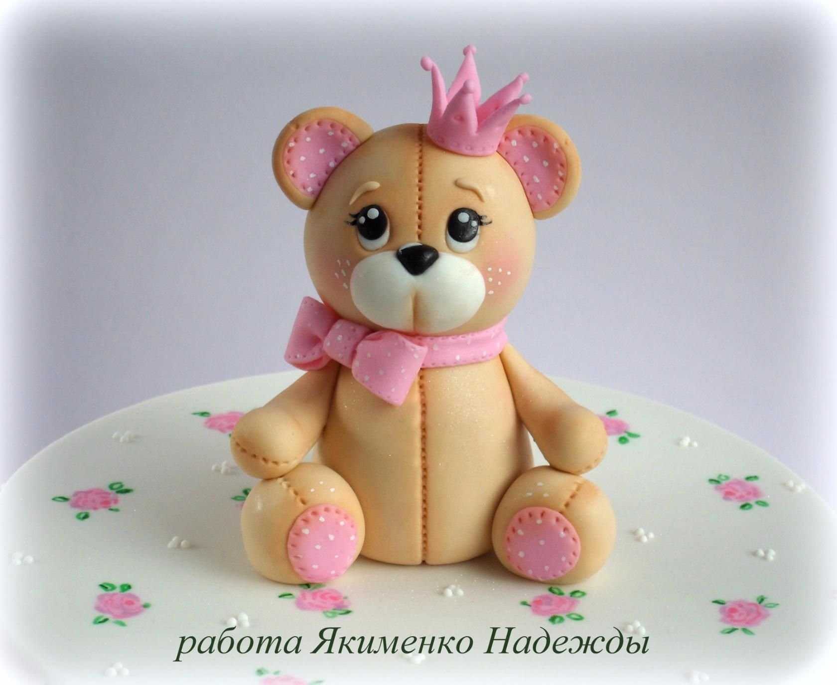 Марципановые фигурки на торт