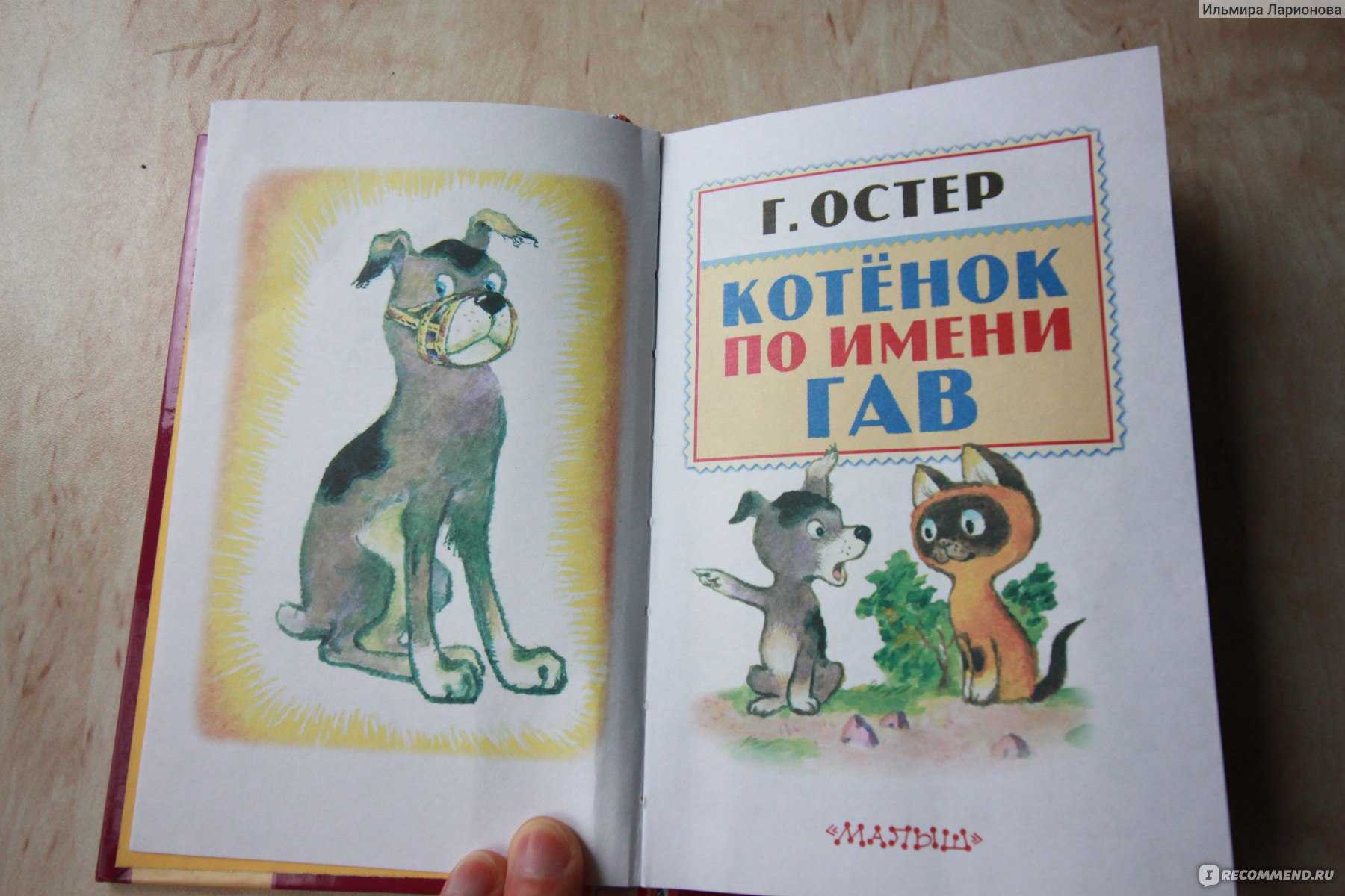 Котёнок по имени гав 🐱 остер г.