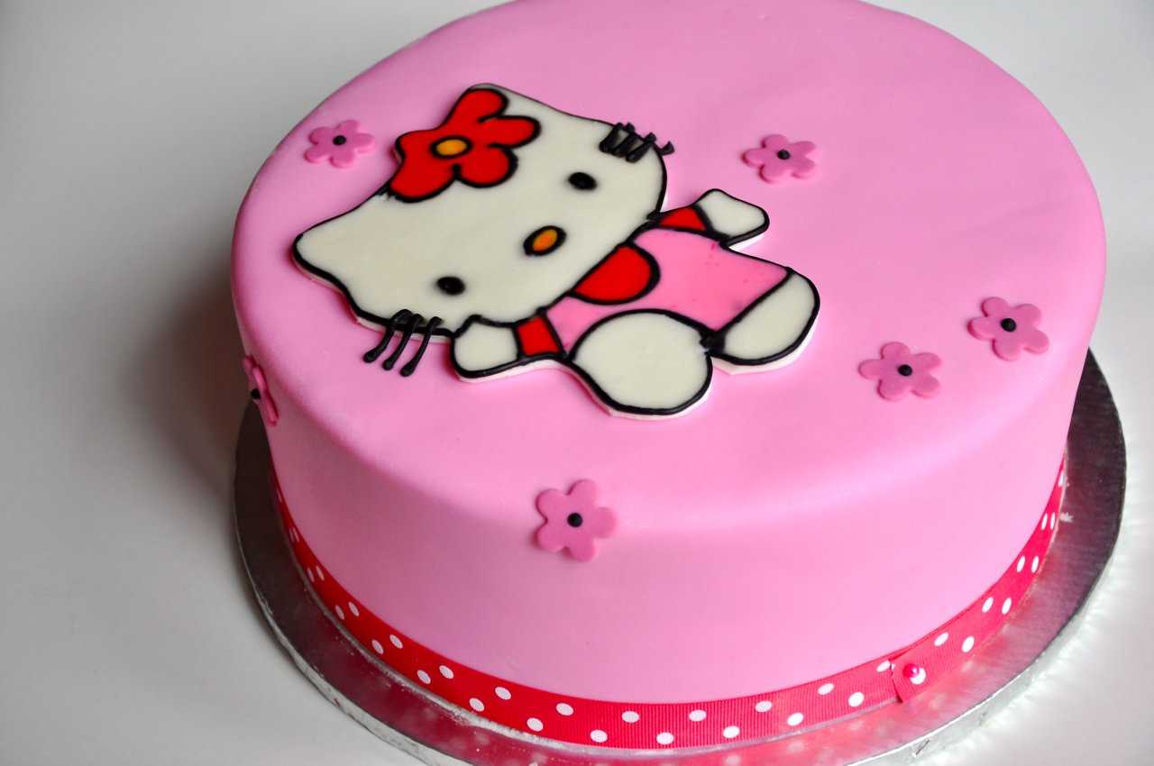 Торт «hello kitty» - десерты и торты - рецепты - авторский проект натальи грухиной