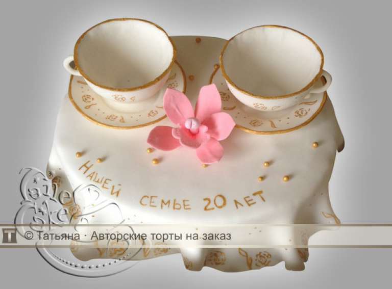 Торты на годовщину свадьбы: фото и идеи