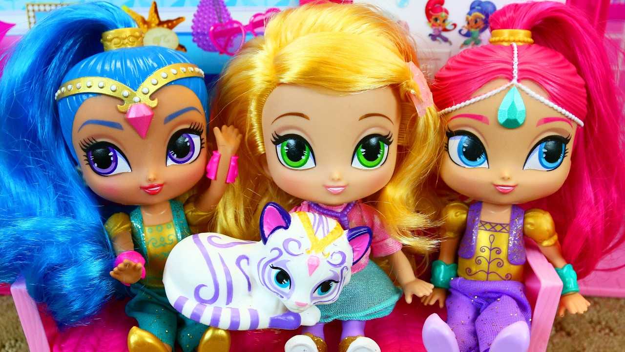 Новой шиммер. Shimmer and Shine. Шиммер и Шайн игрушки.