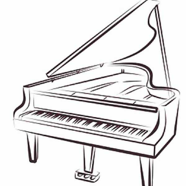Нарисовать фортепиано карандашом поэтапно: как нарисовать пианино – как нарисовать пианино
