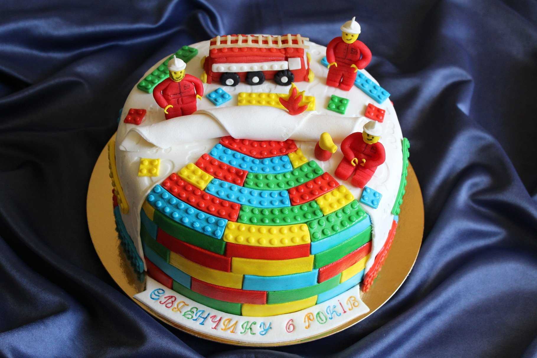 тортики на день рождения для мальчиков 6 лет без мастики