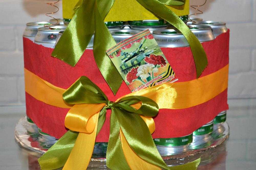 Торт из банок пива своими руками – drink-drink