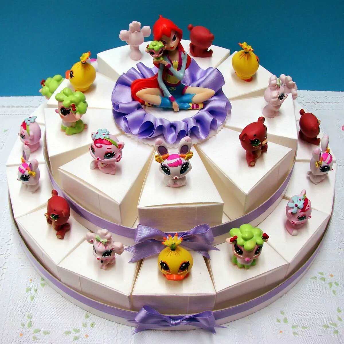 тортик на день рождения девочке 6 лет