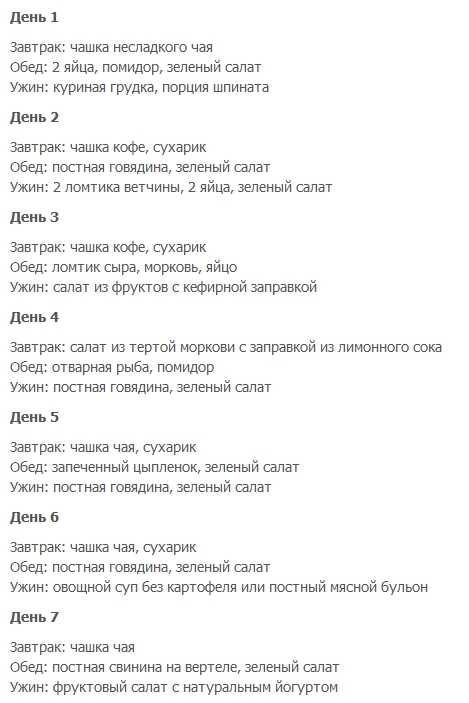 Диета ангелов, которой пользуются модели victoria’s secret