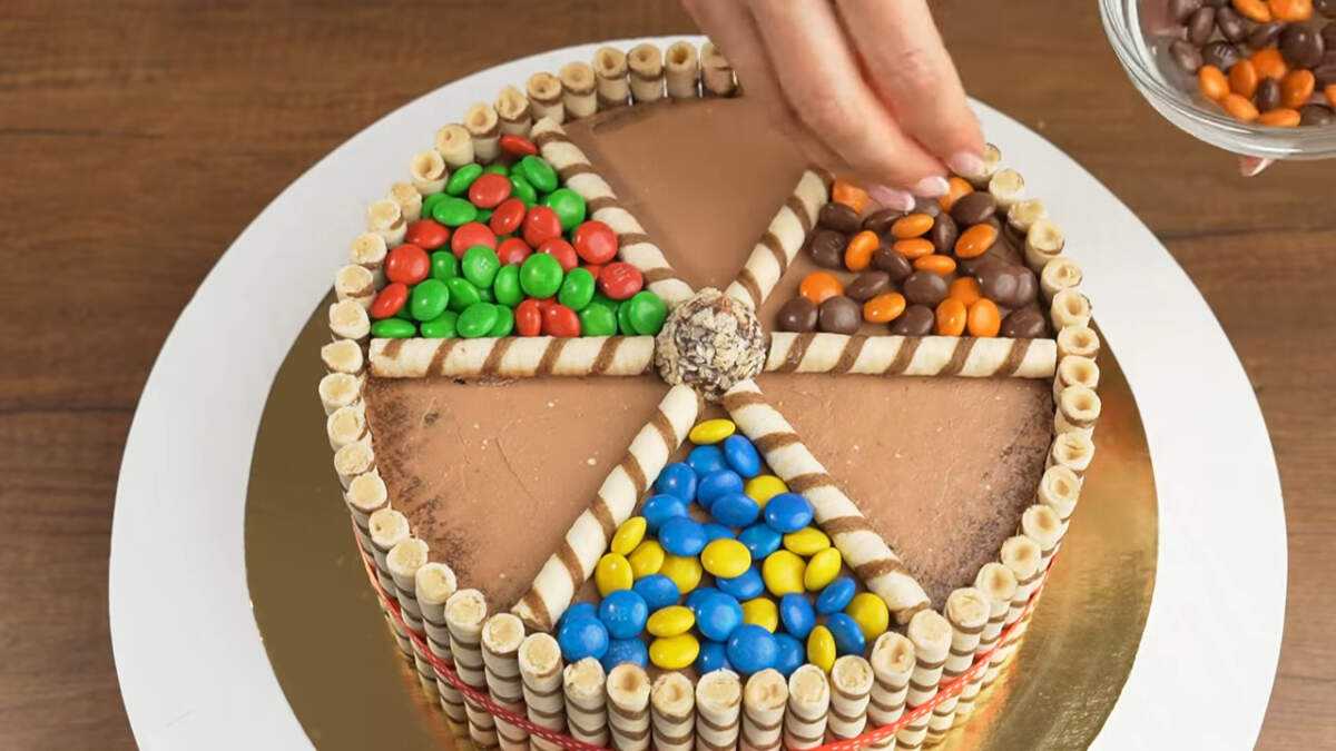Торт с «ммдемс» (m&ms) — 3 рецепта, как сделать и украсить детский торт своими руками