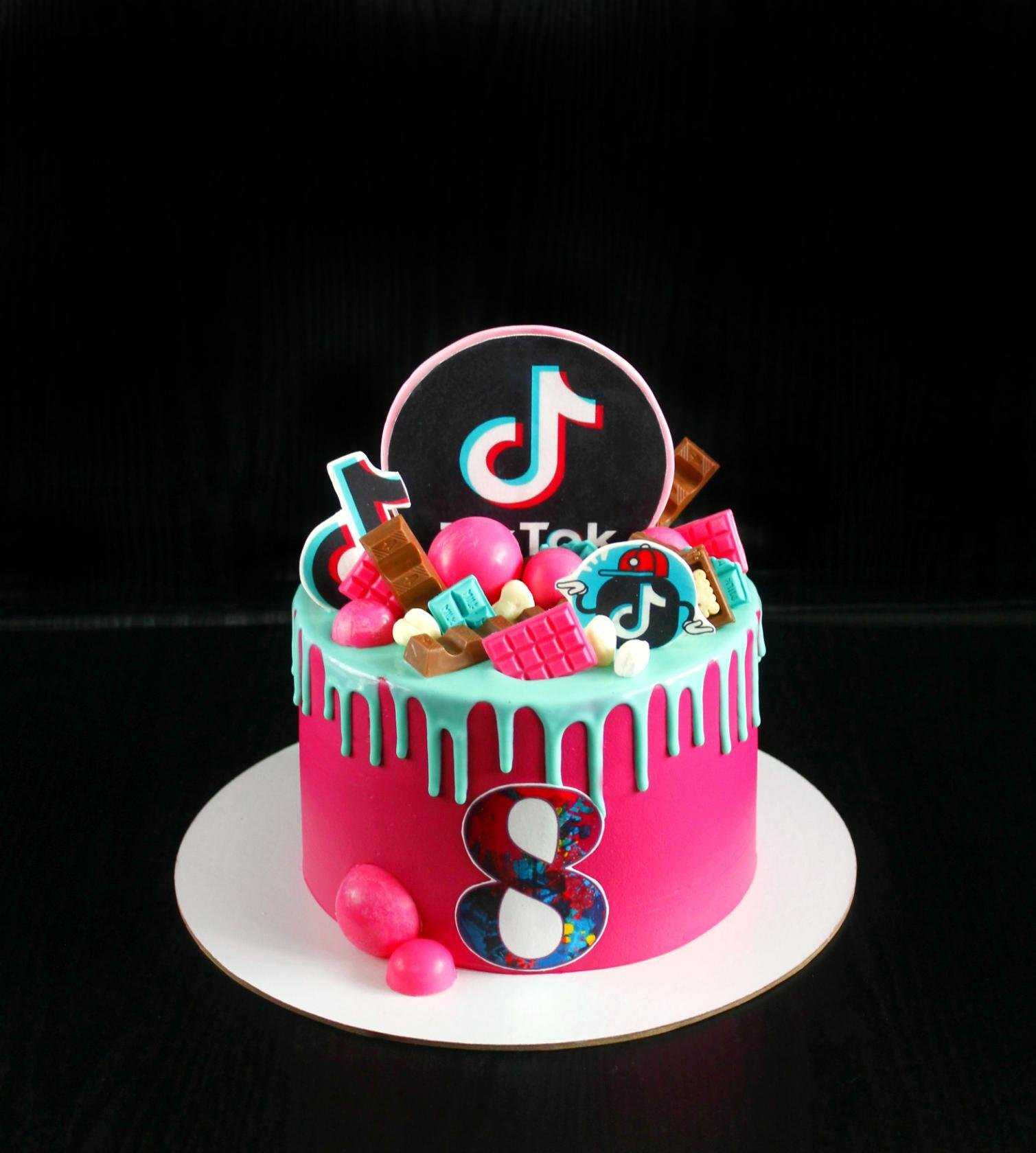 тортики на 9 лет девочке на день рождения без мастики