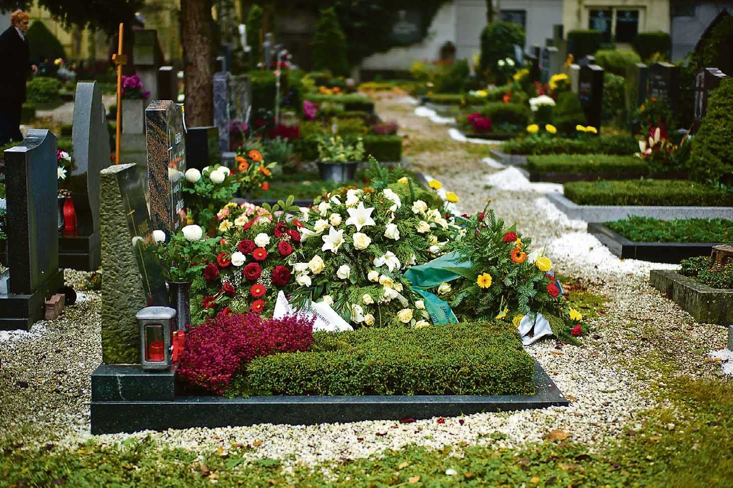 цветники на могилу фото