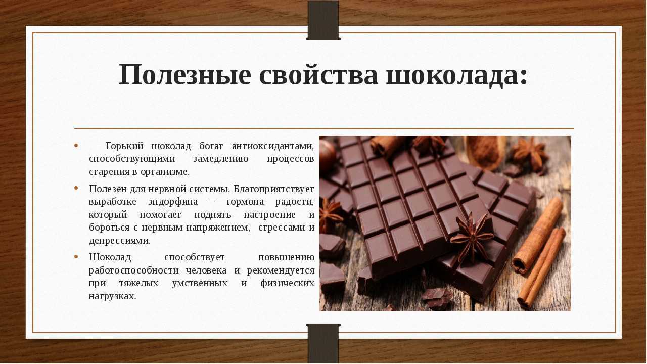 Виды шоколада – названия, фото и состав