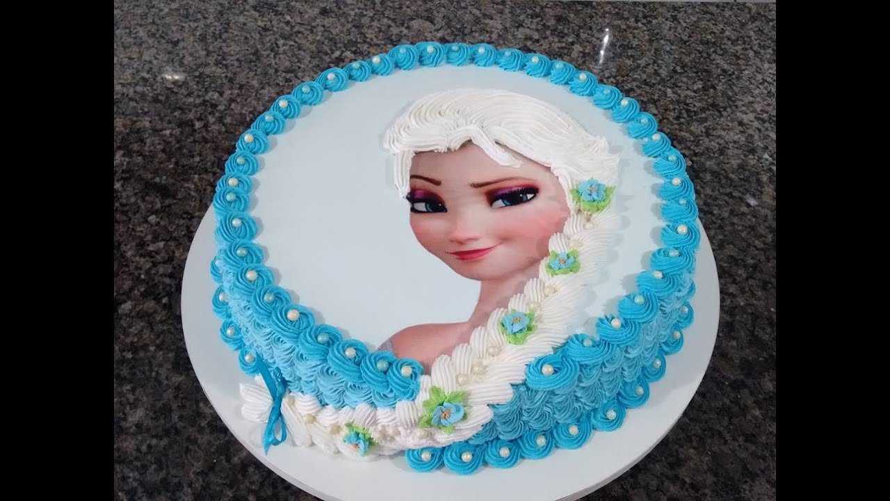 Торт эльза холодное сердце рецепт