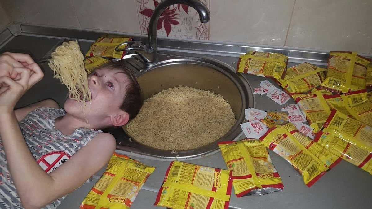Что самое страшное в лапше быстрого приготовления?