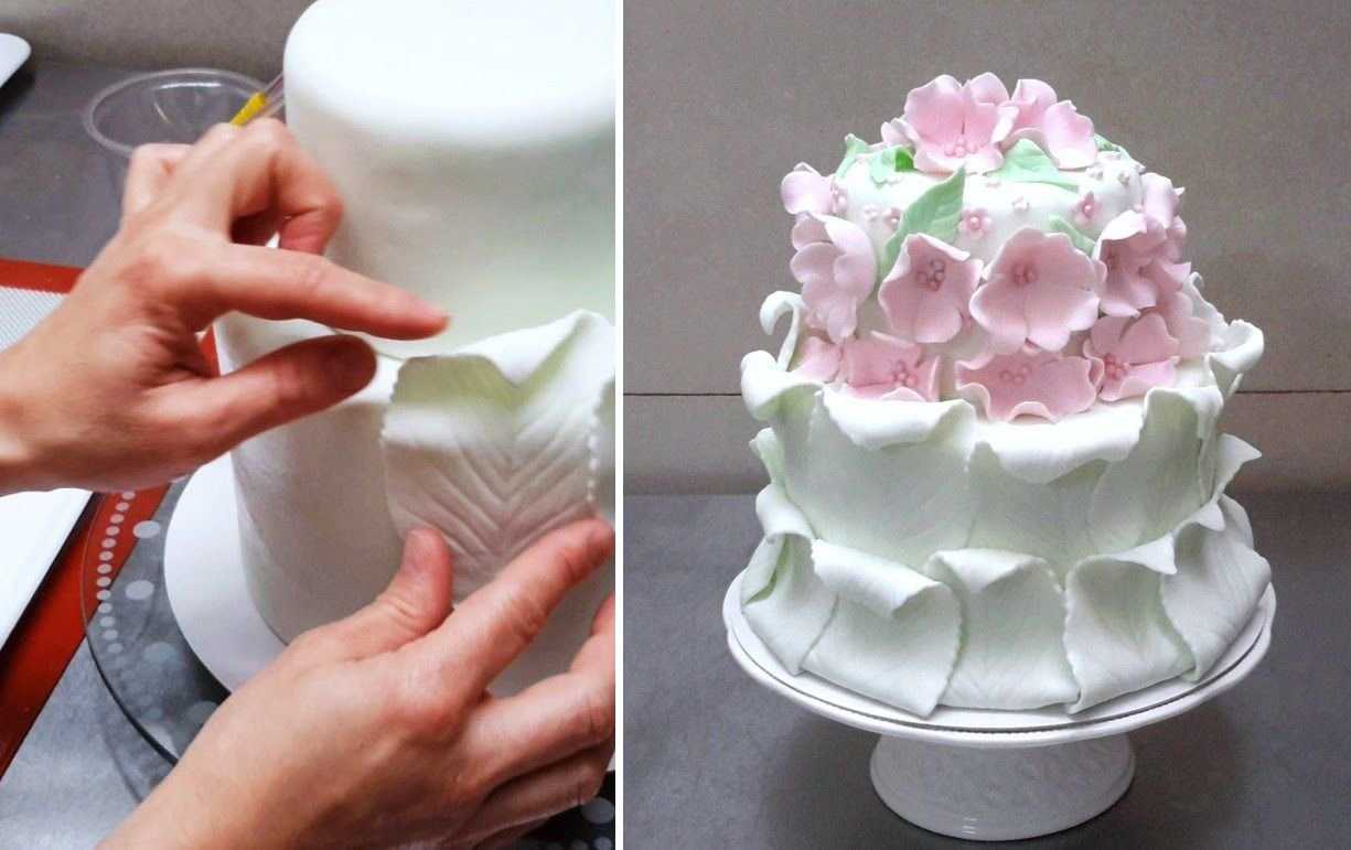 Декор из мастики для торта