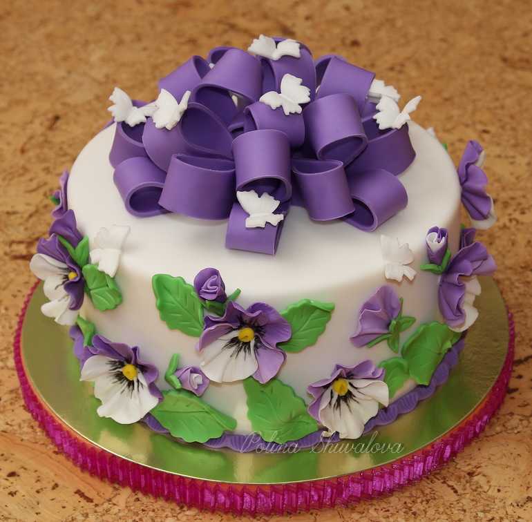 Торт анютины глазки от ирины хлебниковой